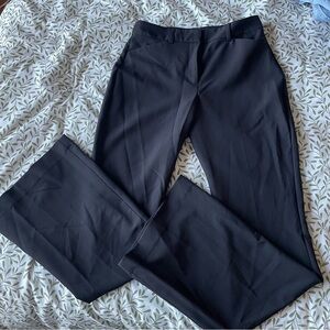 Women’s Black Flared Dress Pants